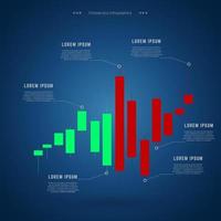 passaggi o opzioni del diagramma di processo infografico con pannelli blu e gialli. modello di infografica con 6 opzioni o passaggi, modello aziendale per oggetti di presentazione vettore