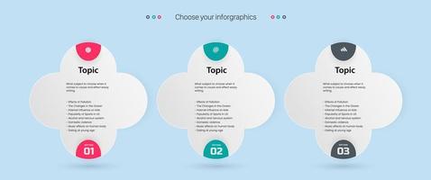 passaggi o opzioni del diagramma di processo infografico con pannelli blu e gialli. modello di infografica con 6 opzioni o passaggi, modello aziendale per oggetti di presentazione vettore