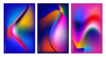 sfondo fluido e geometrico astratto colorato. illustrazione dello sfondo dello spazio e della galassia. modello di banner vettoriale. vettore