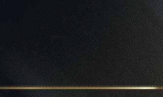 elegante sfondo vettoriale astratto con ornamento di linee d'oro