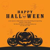 felice halloween illustrazione vettore libero