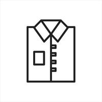 vettore della camicia degli uomini per la presentazione dell'icona del simbolo del sito Web