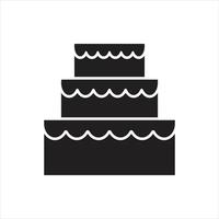 vettore di torta per la presentazione dell'icona del simbolo del sito Web