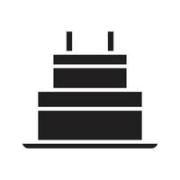 vettore di torta per la presentazione dell'icona del simbolo del sito Web