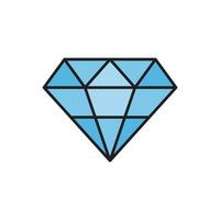vettore di diamante per la presentazione dell'icona del simbolo del sito Web