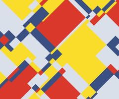 sfondo di forme geometriche multicolori, quadrati e rettangoli vettore