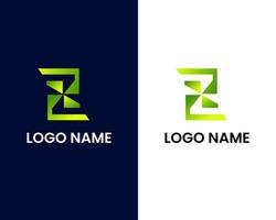 modello di design del logo moderno lettera z vettore