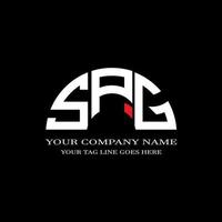 spg lettera logo design creativo con grafica vettoriale