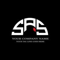 sps lettera logo design creativo con grafica vettoriale