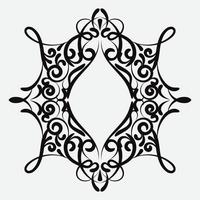 modello di progettazione logo vettoriale - simbolo astratto in stile arabo ornamentale - emblema per prodotti di lusso, hotel, boutique, gioielli, cosmetici orientali, ristoranti, negozi e negozi