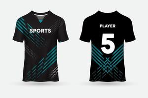 nuovo disegno astratto magliette sportive jersey illustrazione vettoriale