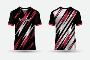vettore di progettazione di maglie da calcio premium. t shirt sport design sfondo vettoriale.