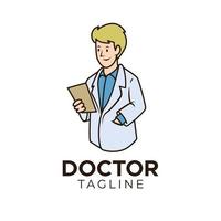 semplice logo medico medico vettore