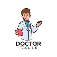 semplice logo medico medico vettore