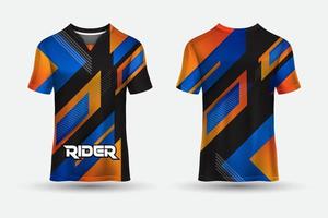 maglia modello racing jersey design jersey di calcio vettore