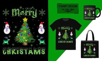 citazione di scritte di buon Natale, design di t-shirt di Natale, tipografia vettoriale una tazza e Natale divertente pronto per la stampa