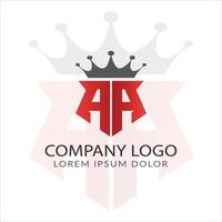 lettera a logo design vettore