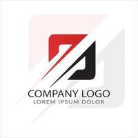 lettera a logo design vettore