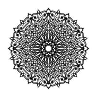 mandala disegnato a mano. decorazione in ornamento etnico orientale doodle. vettore