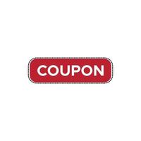 icona vettore coupon. icone di buoni sconto di vettore. icone coupon in design piatto.