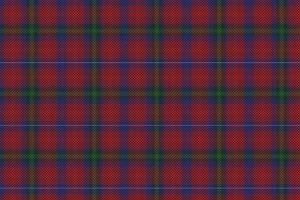 vettore senza cuciture del modello del plaid. sfondo a quadri tartan scuro strutturato