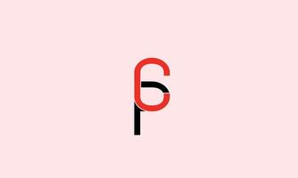 alfabeto lettere iniziali monogramma logo cp, pc, c e p vettore