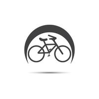 disegno dell'illustrazione del logo della bici