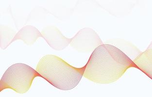 sfondo astratto, elemento onda linea, carta da parati equalizzatore dello spettro sonoro, illustrazione della tecnologia delle particelle futuristiche vettoriali. vettore