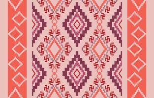 tessuto nativo americano navajo senza cuciture, sfondo etnico tribale geometrico, elementi di design, design per moquette, carta da parati, abbigliamento, tappeto, interni, ricamo illustrazione vettoriale. vettore