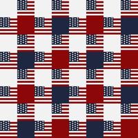modello bandiera americana. modello patriottico. bandiera degli Stati Uniti vettore