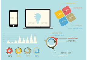 Elementi di design infografica vettoriali gratis