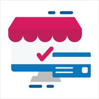 isolato e-commerce tema icone eps 10 grafica vettoriale gratuita