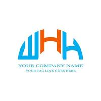 whh lettera logo design creativo con grafica vettoriale