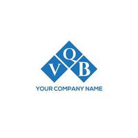 vqb lettera design.vqb lettera logo design su sfondo bianco. vqb creative iniziali lettera logo concept. vqb lettera design.vqb lettera logo design su sfondo bianco. v vettore