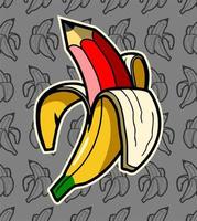 modello vettoriale di banane