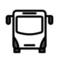 illustrazione grafica vettoriale dell'icona del bus