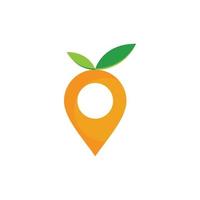 vettore di logo di carota