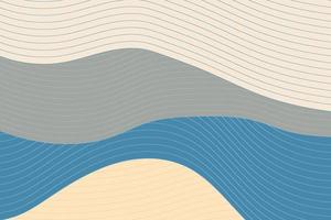 texture giapponese fluida con illustrazione vettoriale onda astratta. sfondo asiatico per la creazione di banner, presentazioni o materiali di marketing stampabili