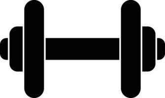 icona vettore dumbell che può essere facilmente modificata o modificata