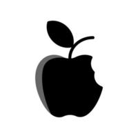 illustrazione grafica vettoriale del design dell'icona della mela