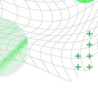 sfondo artistico generativo glitch astratto piatto con composizione geometrica neo memphis. illustrazione concettuale delle tecnologie cyberpunk high tech del futuro. sfondo wireframe vettore