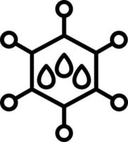 icona della linea vettoriale nano