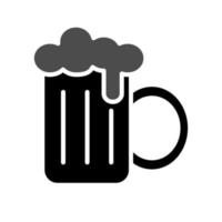 illustrazione grafica vettoriale dell'icona della birra