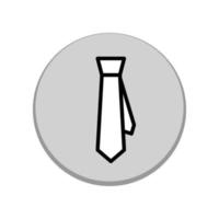 modello icona cravatta vettore