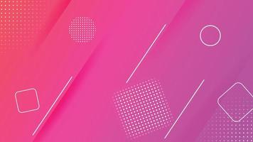 banner di sfondo moderno e minimale creato con forme geometriche