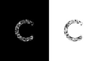 lettera c logo design file vettoriale gratuito,