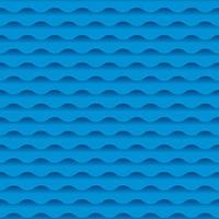blu mare acqua astratta geometria seamless pattern. sfondo onda d'acqua. illustrazione vettoriale. elemento di design. vettore