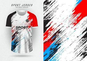 mockup di sfondo per maglie sportive, maglie, magliette da corsa, disegni a pennello. vettore