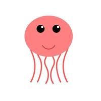 illustrazione di meduse vettore
