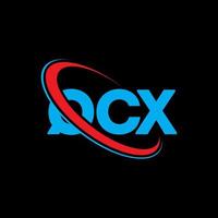 logo qcx. lettera qcx. design del logo della lettera qcx. iniziali logo qcx collegate con cerchio e logo monogramma maiuscolo. tipografia qcx per il marchio tecnologico, commerciale e immobiliare. vettore